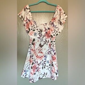 Off the shoulder dress